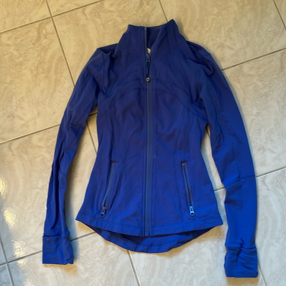 Periwinkle Lululemon Define Jacket